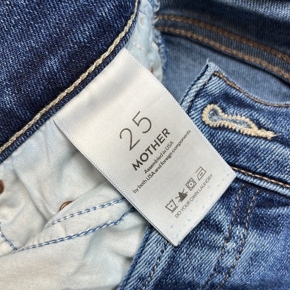 Mother the tomcat ankle wash roughing it style number 1664-1156, Size 25 1222 - Picture 9 of 10